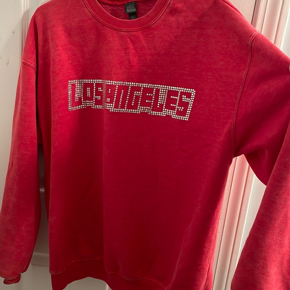 Red Wild Fable crewneck